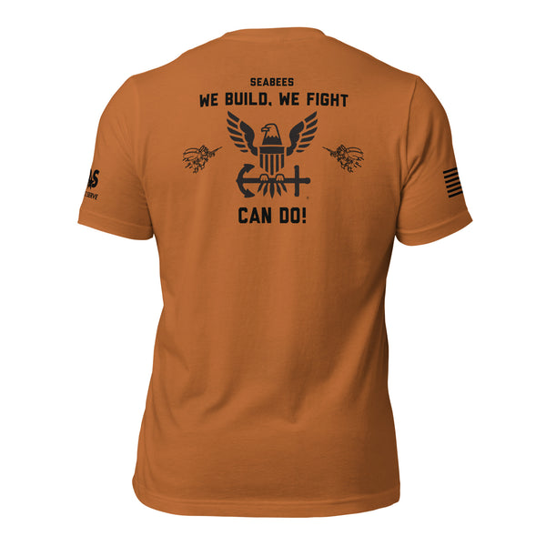 U.S. Navy SEABEES Desert Tan Unisex t-shirt