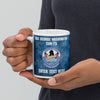 Customizable USS GEORGE WASHINGTON White glossy mug