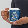 Customizable USS NIMITZ White glossy mug