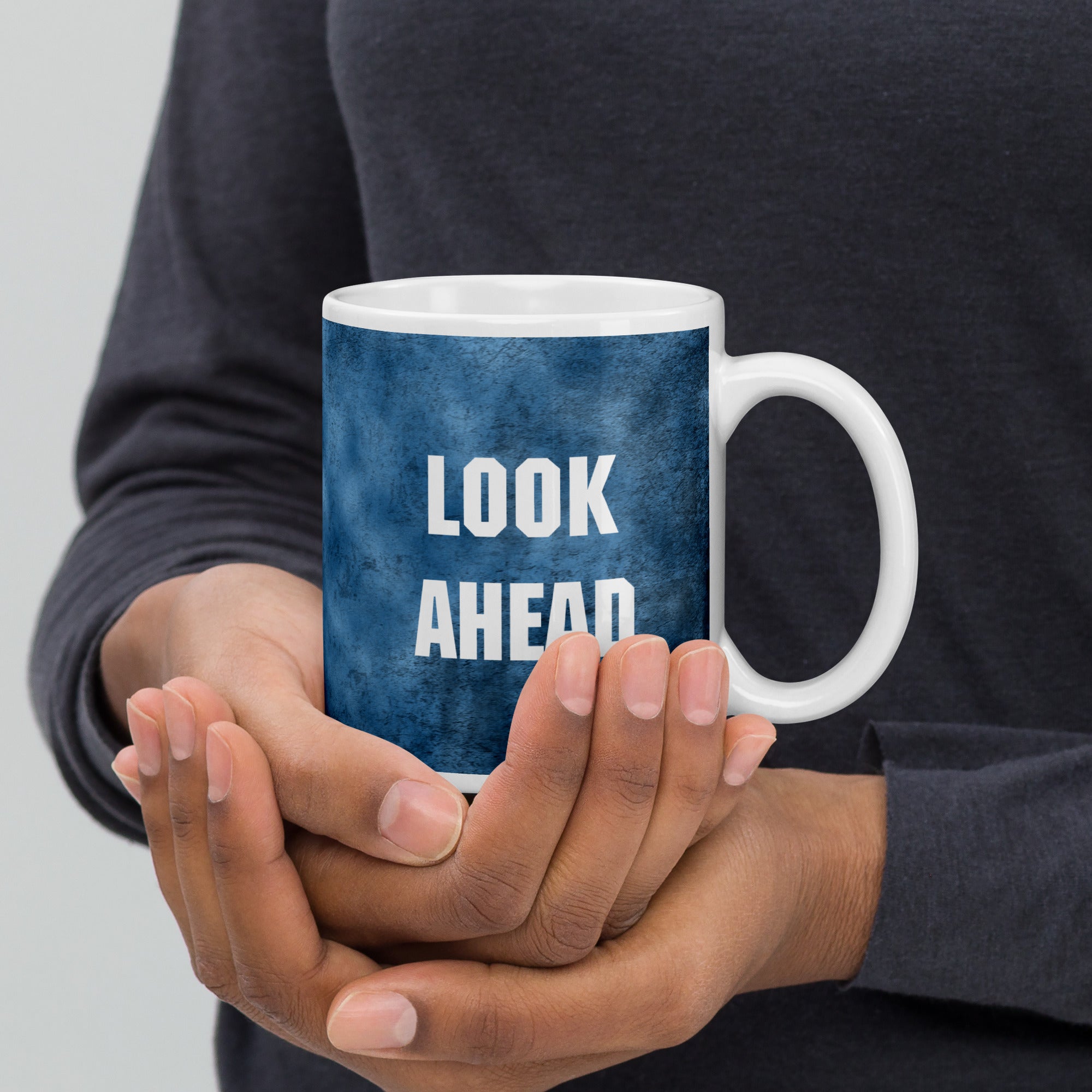 Customizable USS JOHN C. STENNIS White glossy mug
