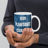 Customizable USS THEODORE ROOSEVELT White glossy mug