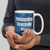Customizable USS PROVIDENCE (SSN-719) White glossy mug