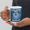Customizable USS GEORGE WASHINGTON White glossy mug