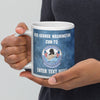 Customizable USS GEORGE WASHINGTON White glossy mug