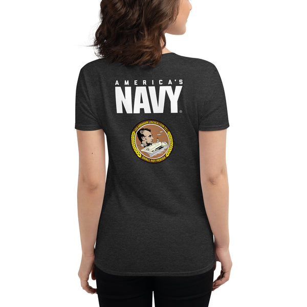 Customizable USS ABRAHAM LINCOLN Proud Women's t-shirt
