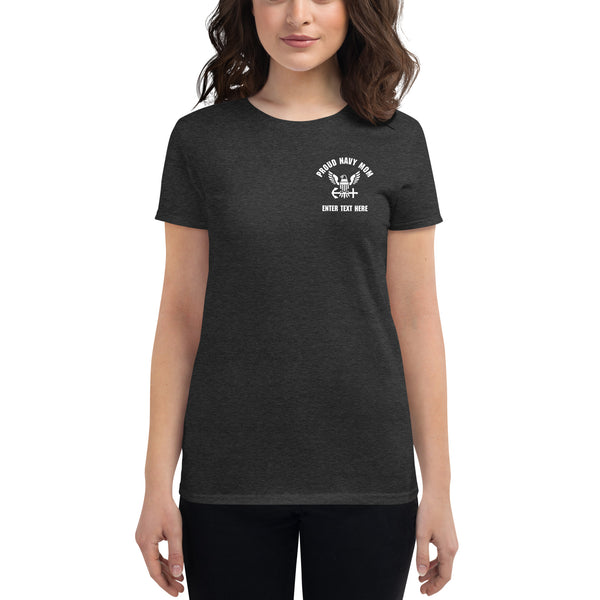 Customizable USS GEORGE H.W. BUSH Women's short sleeve t-shirt