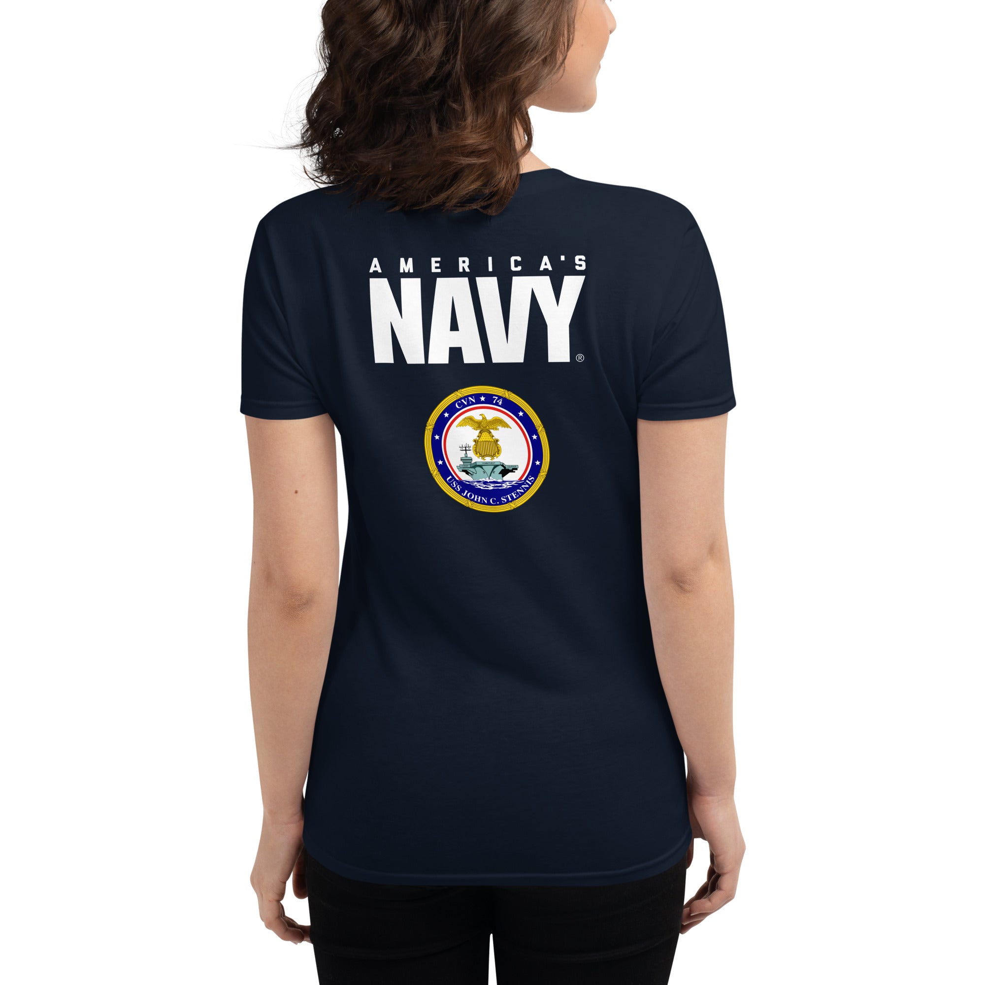 USS JOHN C. STENNIS Proud Women's t-shirt