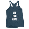 USS CARL VINSON Women's Racerback Tank