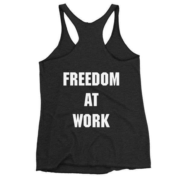 USS GEORGE H.W. BUSH Women's Racerback Tank