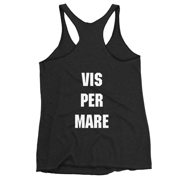 USS CARL VINSON Women's Racerback Tank