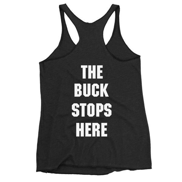 USS HARRY S. TRUMAN Women's Racerback Tank