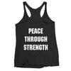 USS RONALD REAGAN Women's Racerback Tank