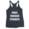 USS RONALD REAGAN Women's Racerback Tank