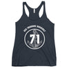 USS THEODORE ROOSEVELT Women's Racerback Tank