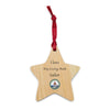 USS GEORGE H.W. BUSH Wooden Ornaments