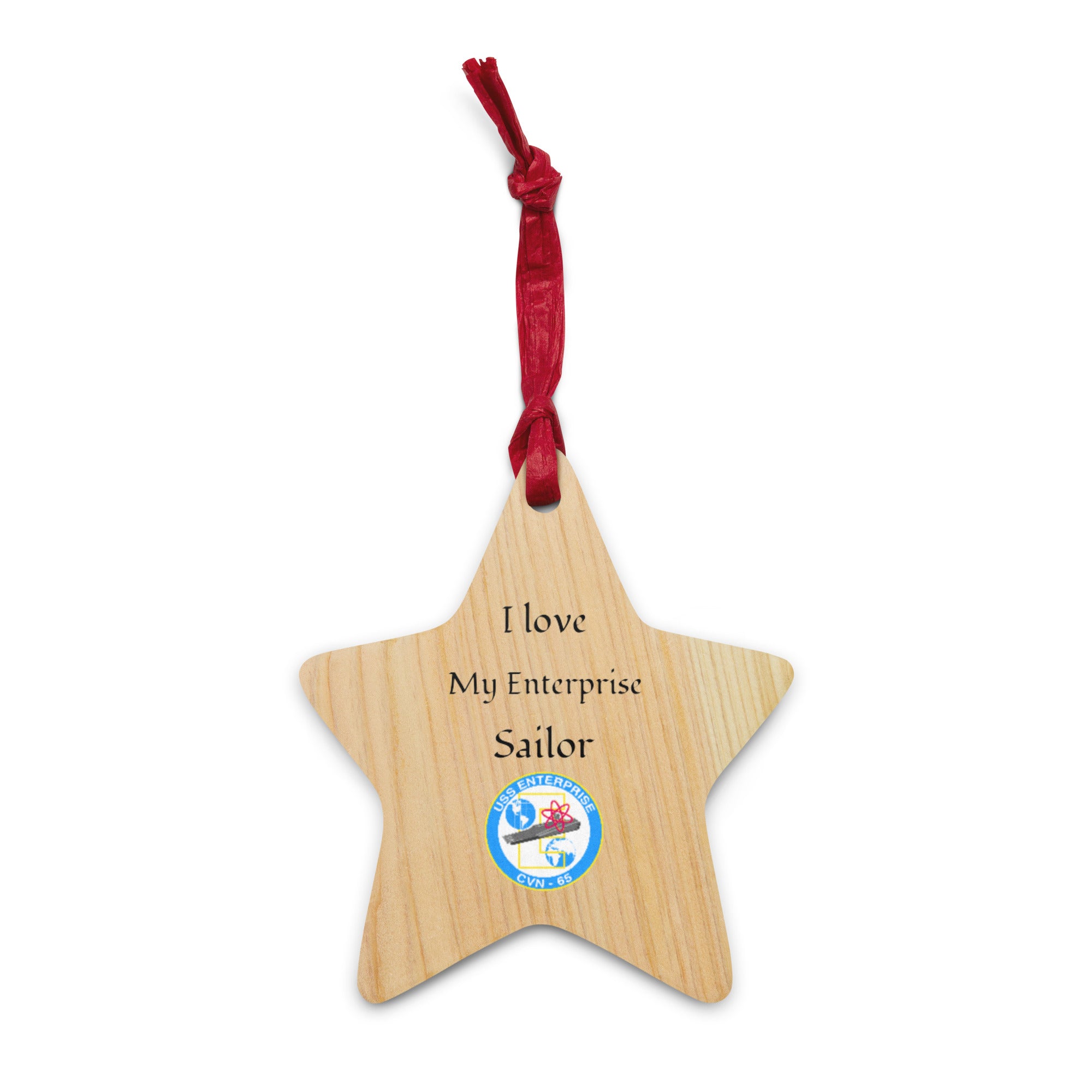 USS ENTERPRISE Wooden ornaments